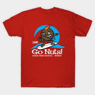 Kukui High School - Go Nuts! Blue Wave (13th Anniversary Edition) T-Shirt